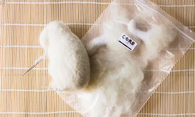 What is Core Wool For Needle Felting?
